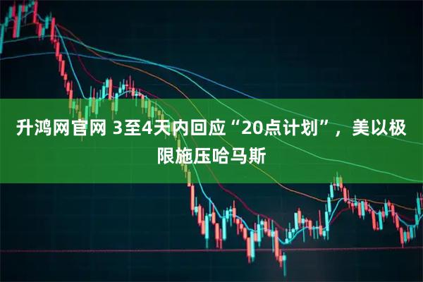 升鸿网官网 3至4天内回应“20点计划”，美以极限施压哈马斯